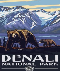 Aesthetic Alaska National Park Paint By Number