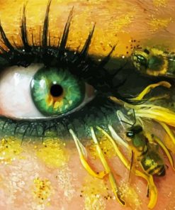 Aesthetic Bee Eye Paint By Numbers