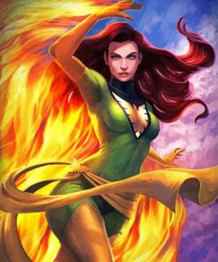 Aesthetic Jean Grey Paint By Number