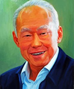 Aesthetic Lee Kuan Yew Paint By Number