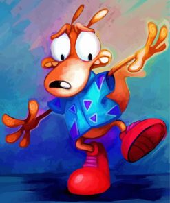 Aesthetic Rocko Paint By Numbers