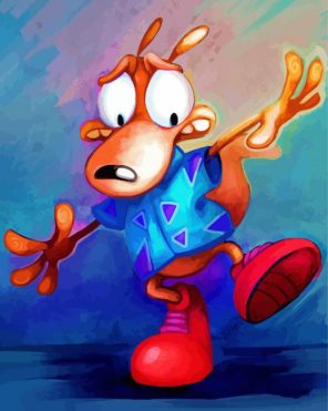 Aesthetic Rocko Paint By Numbers