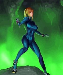 Aesthetic Samus Paint By Numbers