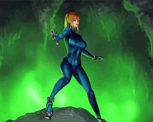 Aesthetic Samus Paint By Numbers