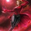 Aesthetic Scarlet Witch Illustration Paint By Number