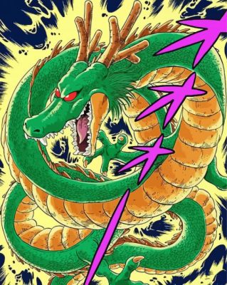 Aesthetic Shenron Paint By Numbers