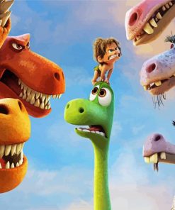 Aesthetic The Good Dinosaur Paint By Numbers