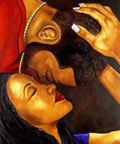 Aesthetic Black Couples Paint By Numbers