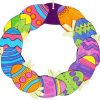 Aesthetic Easter Wreath Paint By Numbers