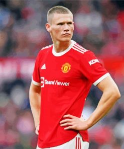 Aesthetic Footballer Scott Mctominay Paint By Numbers