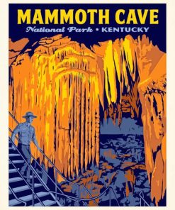 Aesthetic Mammoth Cave Paint By Numbers