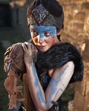 Aesthetic Senua Art Paint By Number