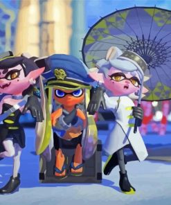 Aesthetic Squid Sisters Paint By Numbers