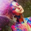 Beautiful Colorful Girl Paint By Numbers