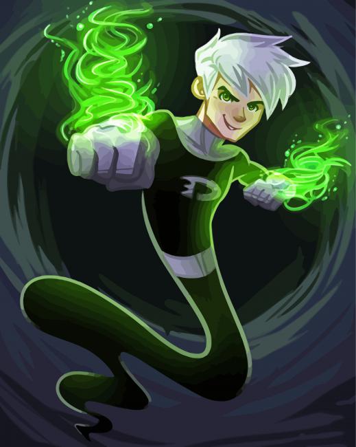 Cool Danny Phantom Paint By Numbers