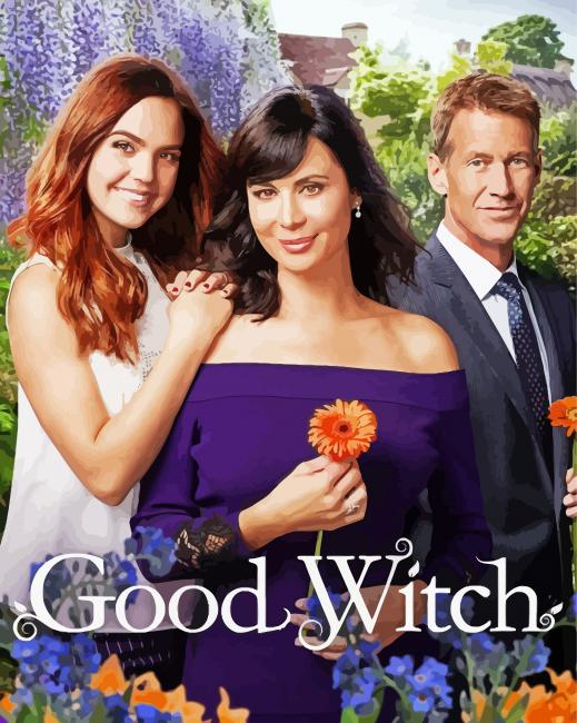 Cool Good Witch Poster Paint By Numbers