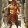 Cool Minotaur Art Paint By Numbers