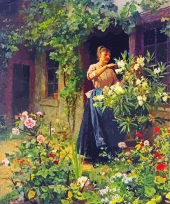 Gardener Woman Paint By Number