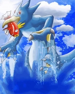 Golduck Paint By Numbers