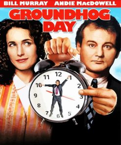 Groundhog Day Movie Poster Paint By Numbers