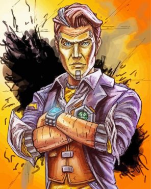 Handsome Jack Art Paint By Numbers