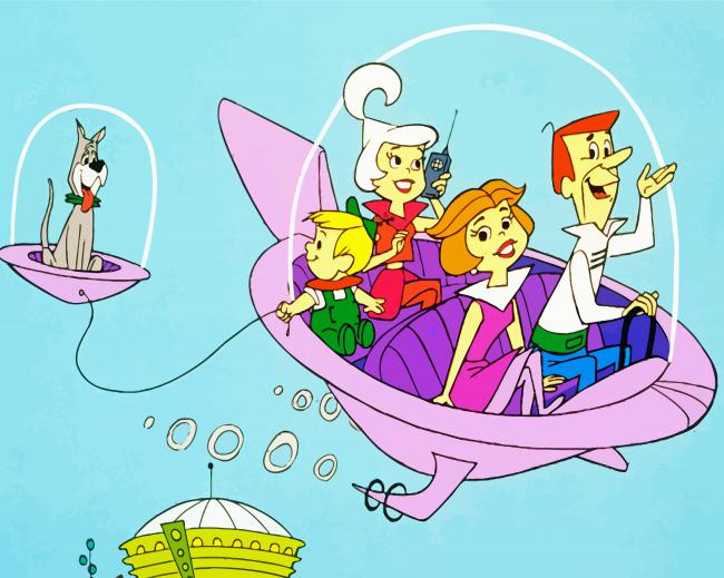 Jetsons Paint By Numbers