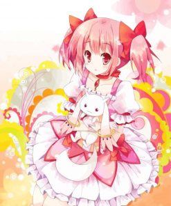 kyubey And Madoka Paint By Number