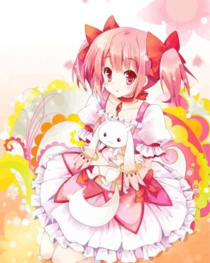 kyubey And Madoka Paint By Number