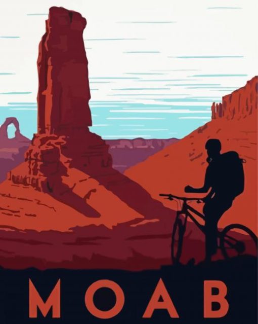 Moab Illustration Paint By Number