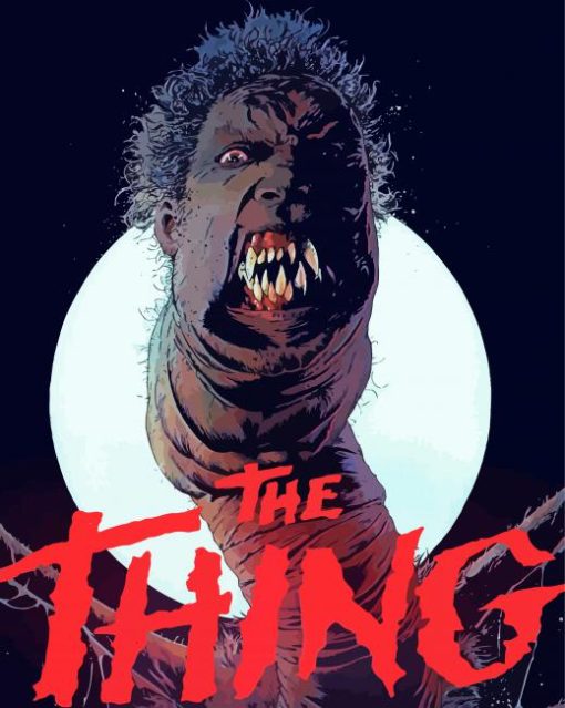 Movie John Carpenter The Thing Paint By Numbers