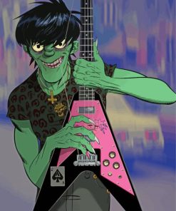 Murdoc Tomorrow Comes Today Paint By Numbers