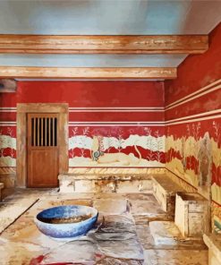 Palace Of Knossos Paint By Numbers