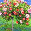 Rose Tree Paint By Numbers