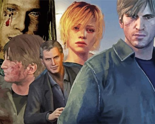 Silent Hill Characters Paint By Numbers