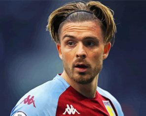 The Footballer Jack Grealish Paint By Numbers