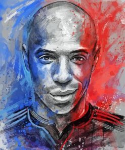 Thierry Henry Art Paint By Numbers