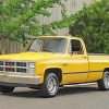 Yellow 1984 Gmc Paint By Numbers