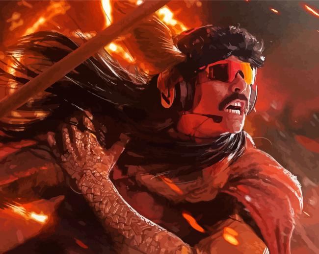 Elden Ring Dr Disrespect Paint By Numbers