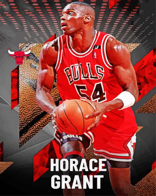 Horace Grant Poster Paint By Numbers