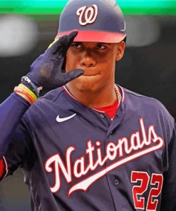 Nationals Player Juan Soto Paint By Numbers