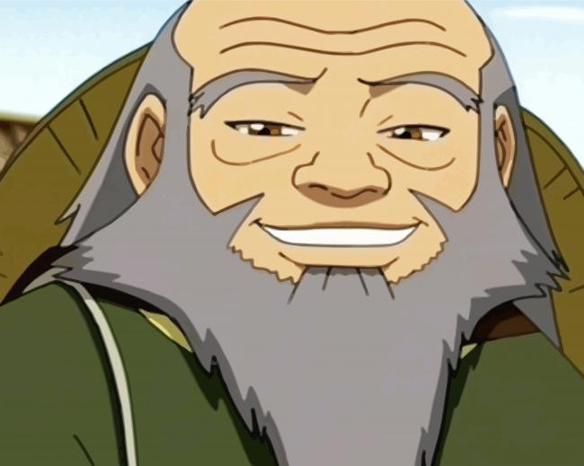 Uncle Iroh Paint By Numbers