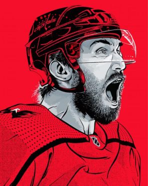 Washington Capitals Art Paint By Numbers