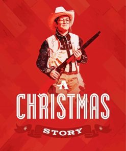 A Christmas Story Movie Paint By Numbers
