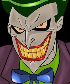 Animated Joker Smiling Paint By Numbers