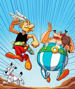 Asterix And Obelix Paint By Numbers