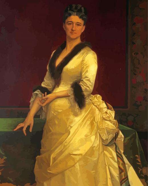 Catharine Lorillard Wolfe By Alexandre Cabanel Paint By Numbers