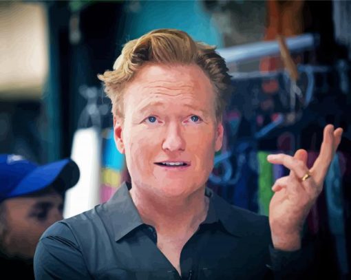 Conan Obrien Paint By Numbers