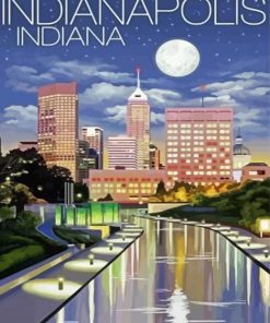 Indianapolis Paint By Numbers