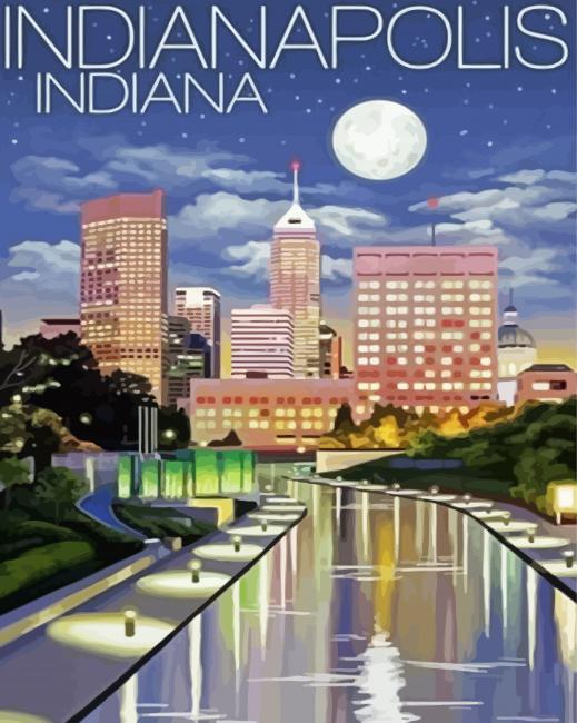 Indianapolis Paint By Numbers