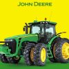 John Deere Tractor Poster Paint By Numbers
